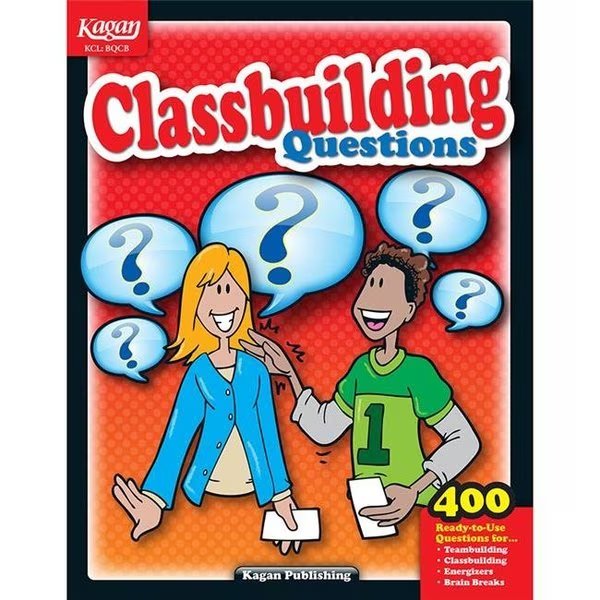 Kagan Publishing KA-BQCB Classbuilding Questions by Miguel Kagan, Kagan Publishing, Mfr#: KA-BQCB